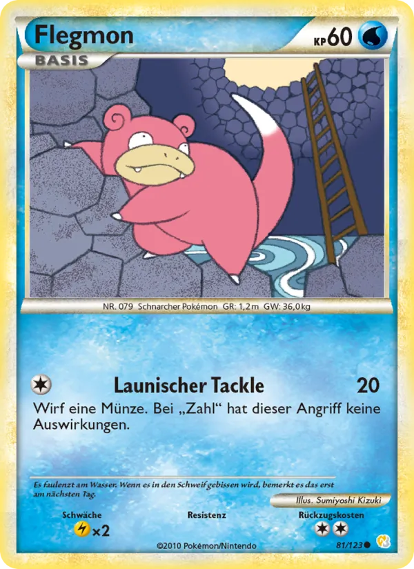 Flegmon, HeartGold SoulSilver Nº 81