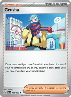 Grusha, Paldea Evolved No. 184 Normal