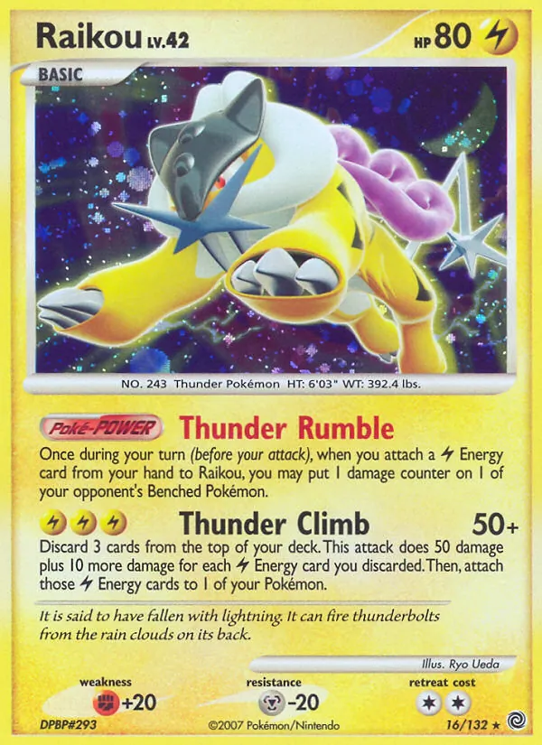 Raikou, Secret Wonders Nº 16
