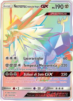Necrozma Criniera del Vespro GX, Ultraprisma No. 163 Normal
