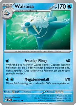 Walraisa, Stürmische Funken No. 045 Normal