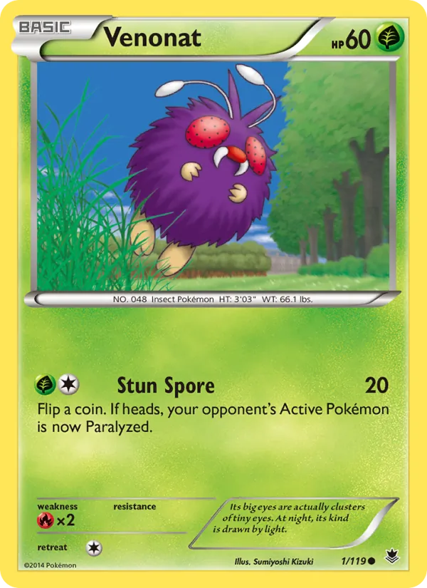 Venonat, Phantom Forces Nº 1