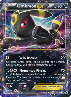 Umbreon EX, Destinos Enfrentados Nº 55 Normal