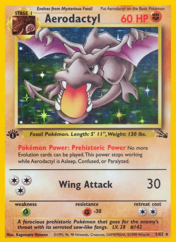 Aerodactyl, Fossil No. 1