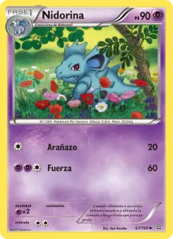 Nidorina, Duelos Primigenios Nº 67 Normal