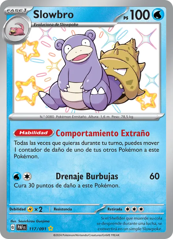 Slowbro, Destinos de Paldea No. 117