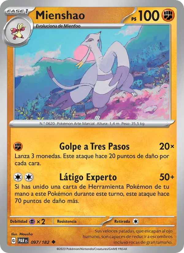 Mienshao, Brecha Paradójica No. 097