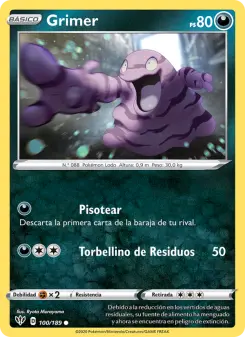 Grimer, Oscuridad Incandescente Nº 100 Normal