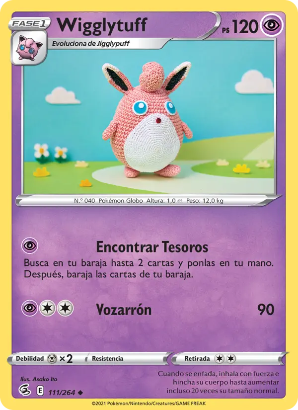 Wigglytuff, Golpe Fusión No. 111