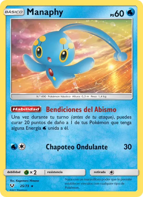 Manaphy, Leyendas Luminosas Nº 25