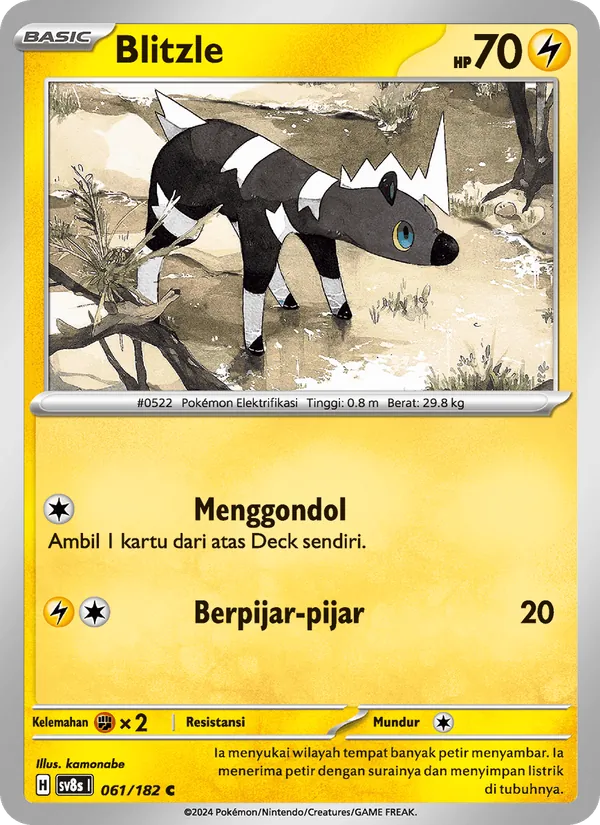 Blitzle, Kilat Rasi No. 061