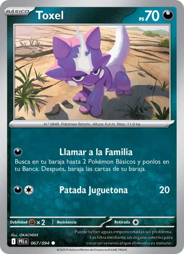 Toxel, Fuegos Fantasmales Nº 067