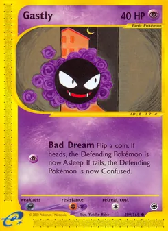 Gastly, Expedition Base Set Nº 109 Normal