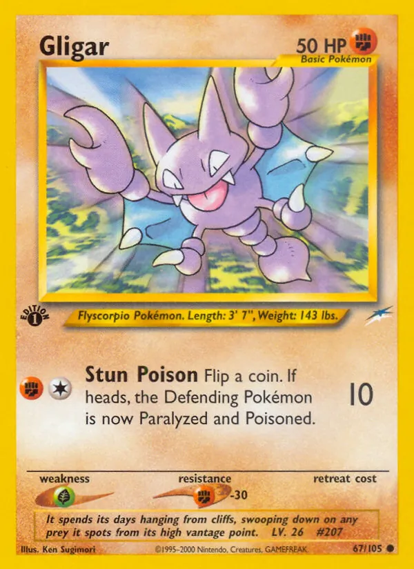 Gligar, Neo Destiny No. 67