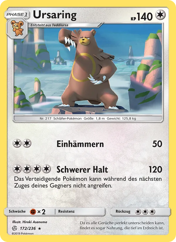 Ursaring, Welten im Wandel No. 172