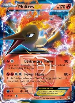 Moltres-EX, Plasma Storm Nº 14 Normal