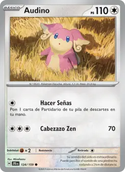 Audino, Juntos de Aventuras Nº 124 Normal