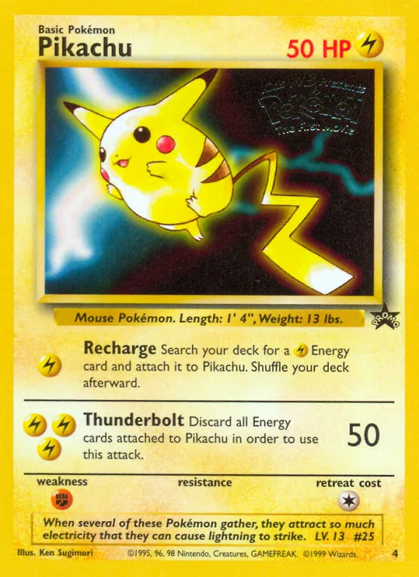 Pikachu, Wizards Black Star Promos No. 4