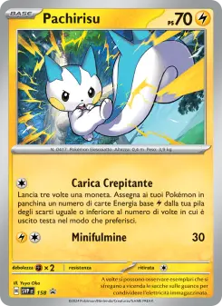 Pachirisu, SVP Black Star Promos No. 158 Holo