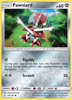 Pawniard, Team Up Nº 104 Normal