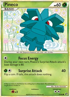 Pineco, Undaunted Nº 63 Normal
