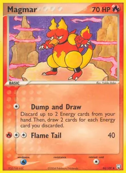 Magmar, Team Rocket Returns Nº 44 Normal