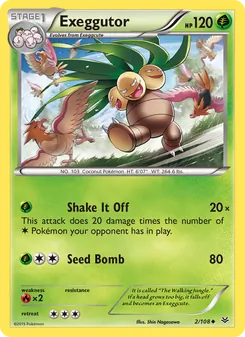 Exeggutor, Roaring Skies No. 2 Normal