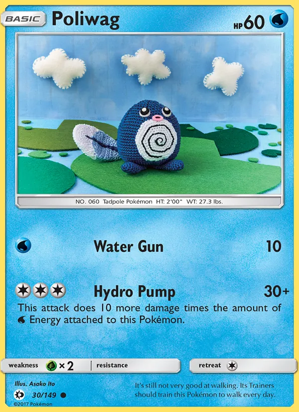 Poliwag, Sun & Moon No. 30