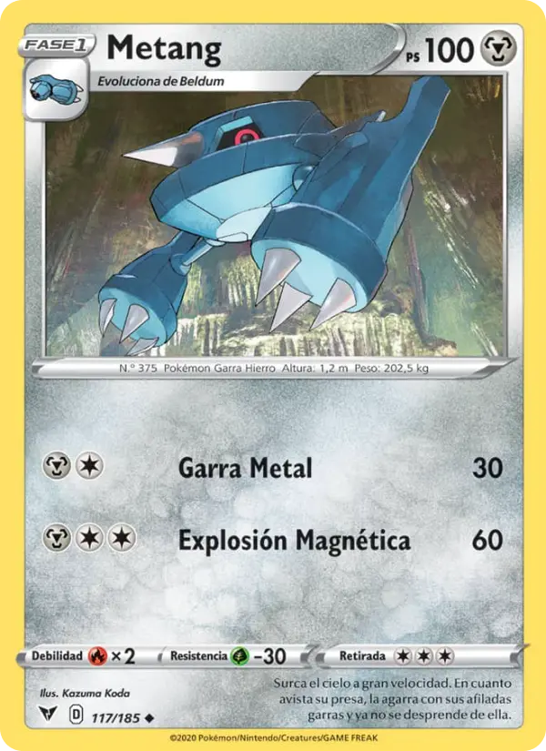 Metang, Voltaje Vívido No. 117