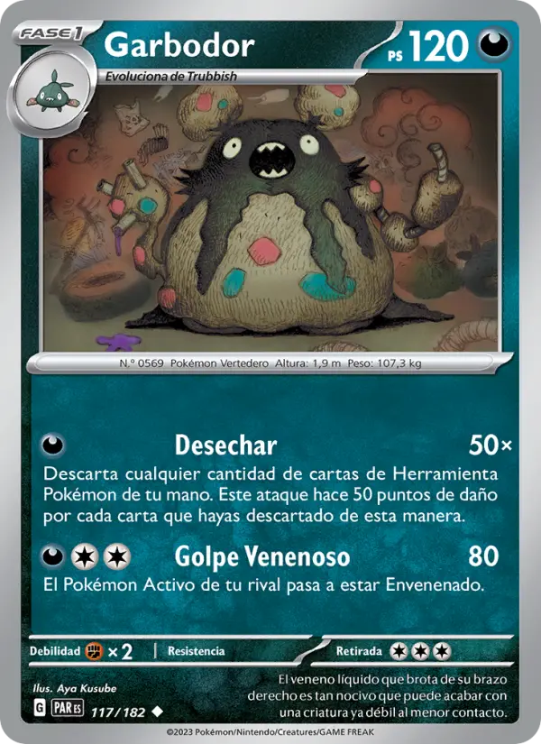 Garbodor, Brecha Paradójica Nº 117