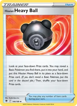 Hisuian Heavy Ball, Astral Radiance No. 146 Normal