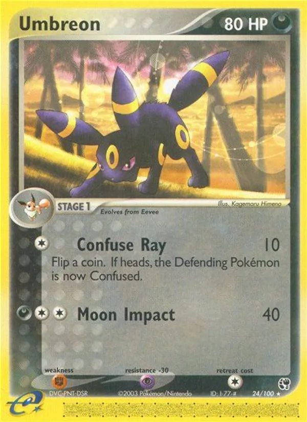 Umbreon, Sandstorm Nº 24