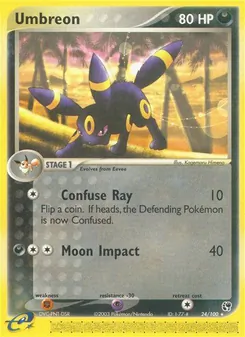 Umbreon, Sandstorm No. 24 Normal