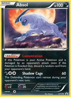 Absol, XY Black Star Promos No. XY178 Normal