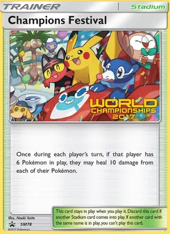Champions Festival, SM Black Star Promos Nº SM78 Normal