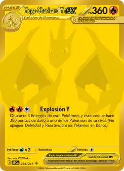 Mega-Charizard Y ex, Héroes Ascendentes No. 294 Holo