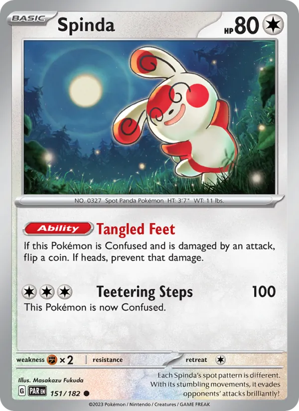 Spinda, Paradox Rift Nº 151