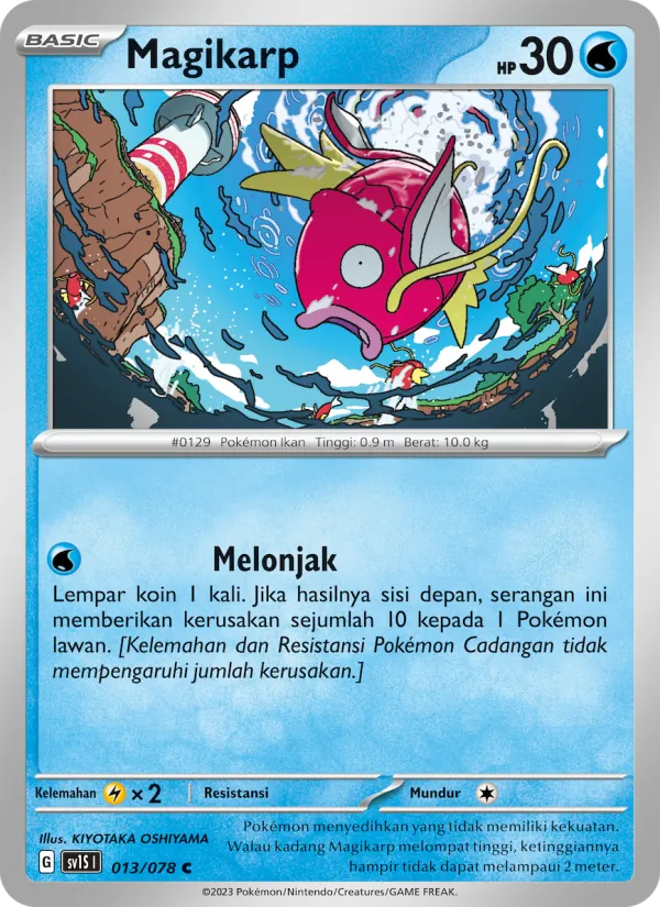 Magikarp, Scarlet ex No. 013