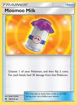 Moomoo Milk, Lost Thunder No. 185 Normal