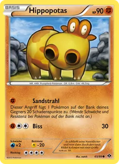 Hippopotas, Kommende Schicksale Nº 65 Normal