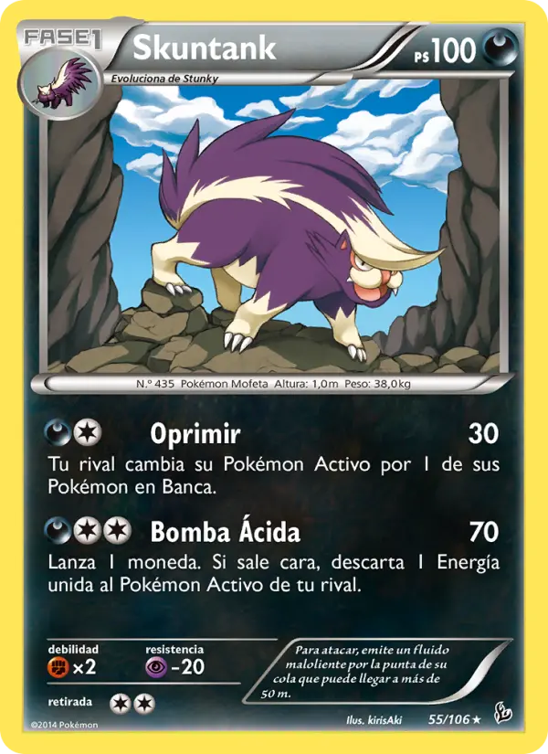 Skuntank, Destellos de Fuego No. 55