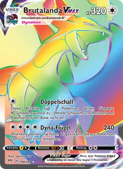 Brutalanda VMAX, Flammende Finsternis Nº 194 Holo