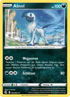 Absol, Fusions Angriff Nº 164 Normal