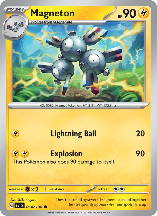 Magneton, Scarlet & Violet Nº 064