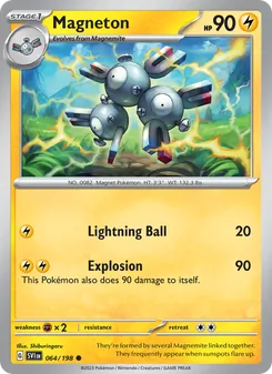 Magneton, Scarlet & Violet No. 064 Normal