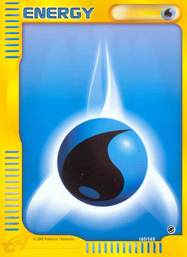 Water Energy, Expedition Base Set No. 165