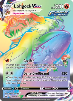 Lohgock VMAX, Schaurige Herrschaft Nº 200 Holo