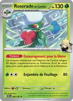 Roserade de Cynthia, Rivalités Destinées No. 008