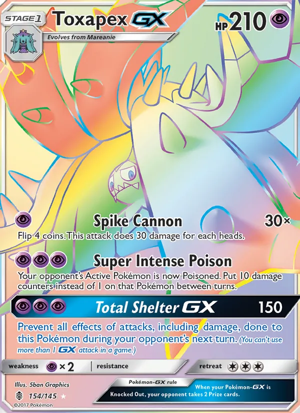 Toxapex GX, Guardians Rising Nº 154