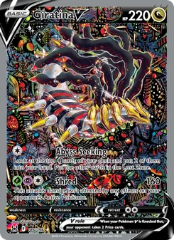 Giratina V, Lost Origin Nº 186 Holo